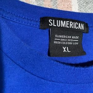 SLUMERICAN t shirt